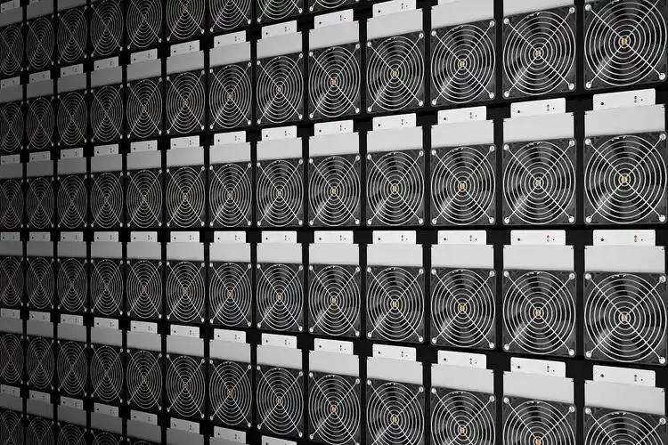 Bitcoin mining farm utilizing renewable energy