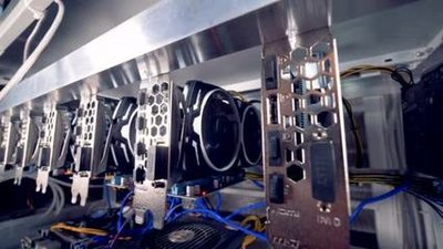 An advanced mining rig setup in a hosted facility, highlighting innovative consultation features